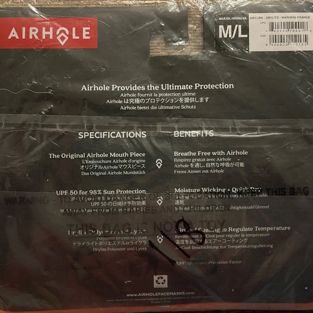 Airtube NWT Neck Tube for Winter Sports (Unisex)